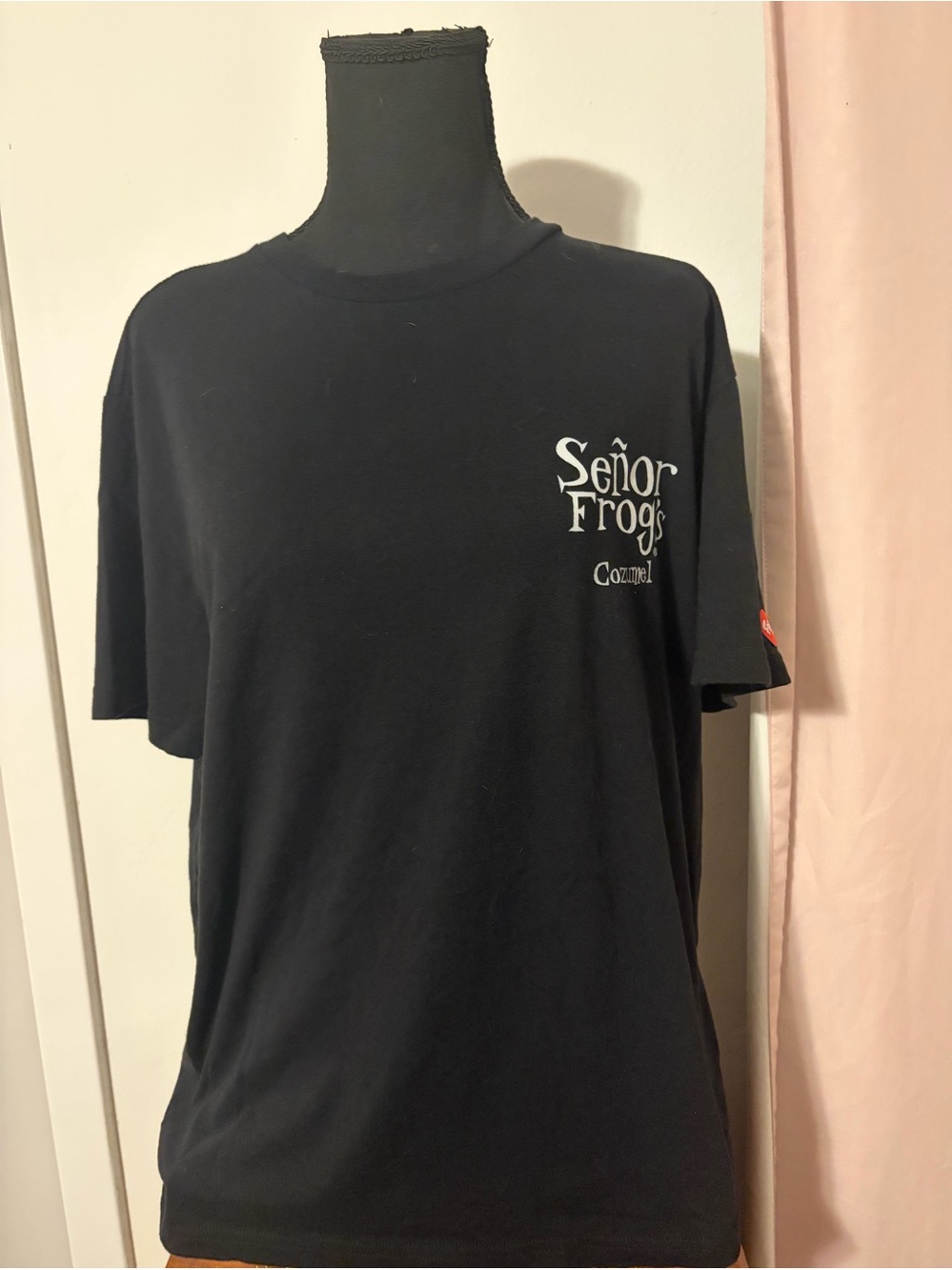 Senor Frogs Cozumel Black Short-Sleeve T-Shirt